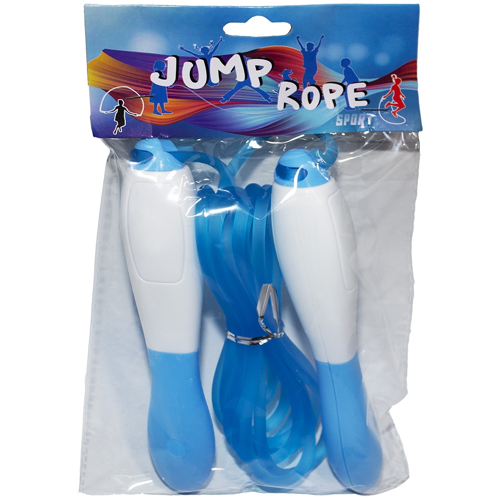 Coarda pentru sarit, maner plastic, cu contor - imagine 3