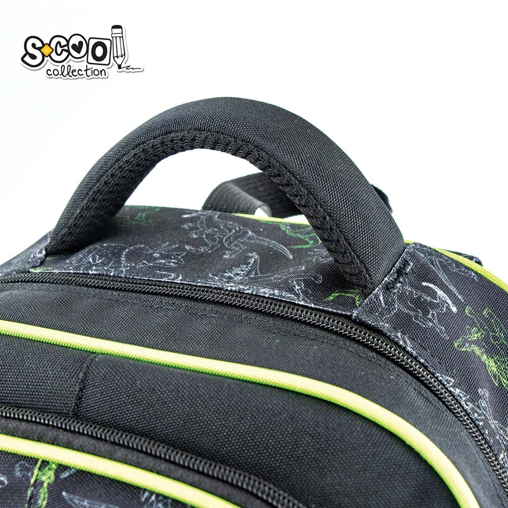 Ghiozdan 3D, 38x35x20 cm, DINOSAURS - S-COOL - imagine 7