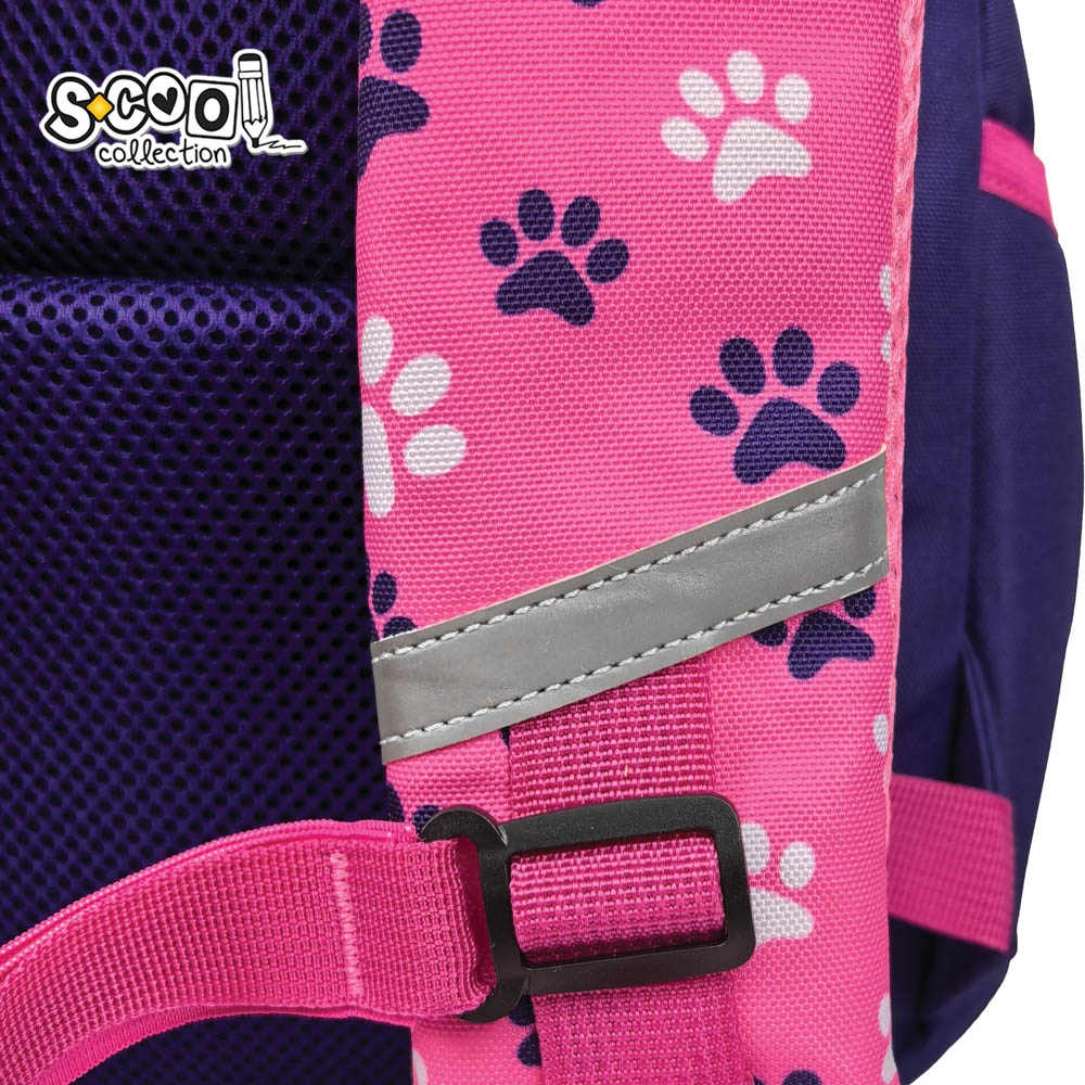 Ghiozdan ergonomic, 40x29x14 cm, THINK PINK - S-COOL - imagine 8