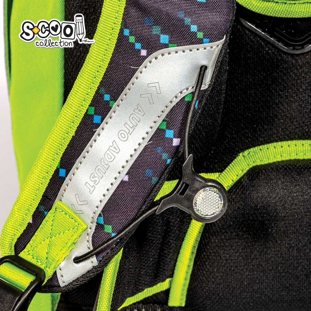 Ghiozdan anatomic, 41x28x21 cm, GAMER - S-COOL - imagine 10