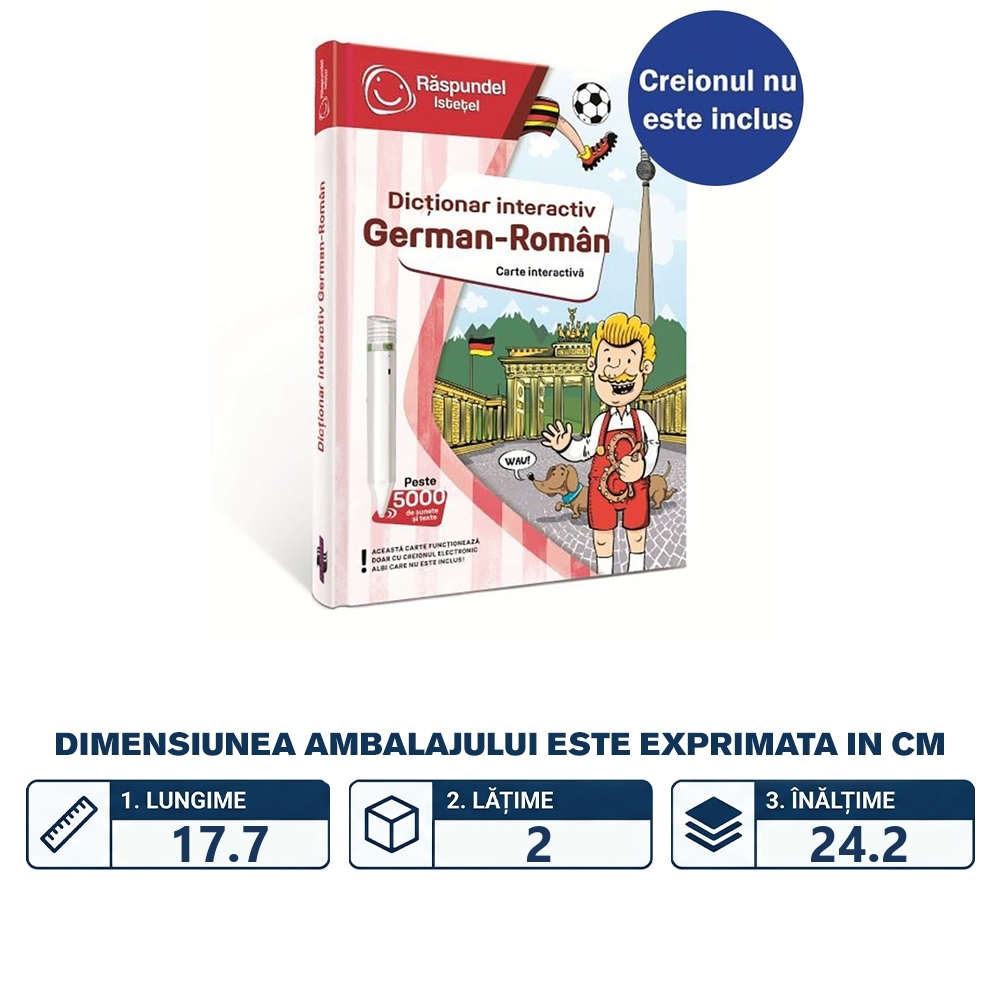 Raspundel istetel, carte dictionar german-roman, ALBI - Blackfire - imagine 2
