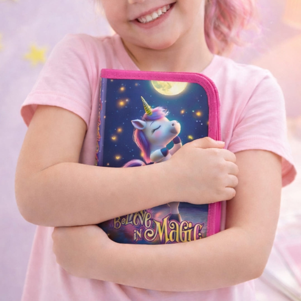 Penar echipat, 1 fermoar, 2 ext., 32 piese, Believe in magic - S-COOL - imagine 5