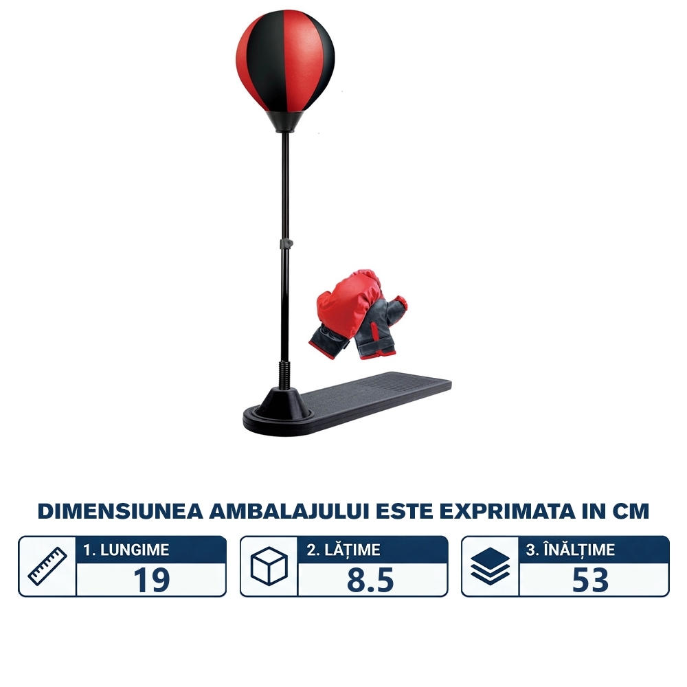 Sac box, suport metalic cu arc + manusi - imagine 2