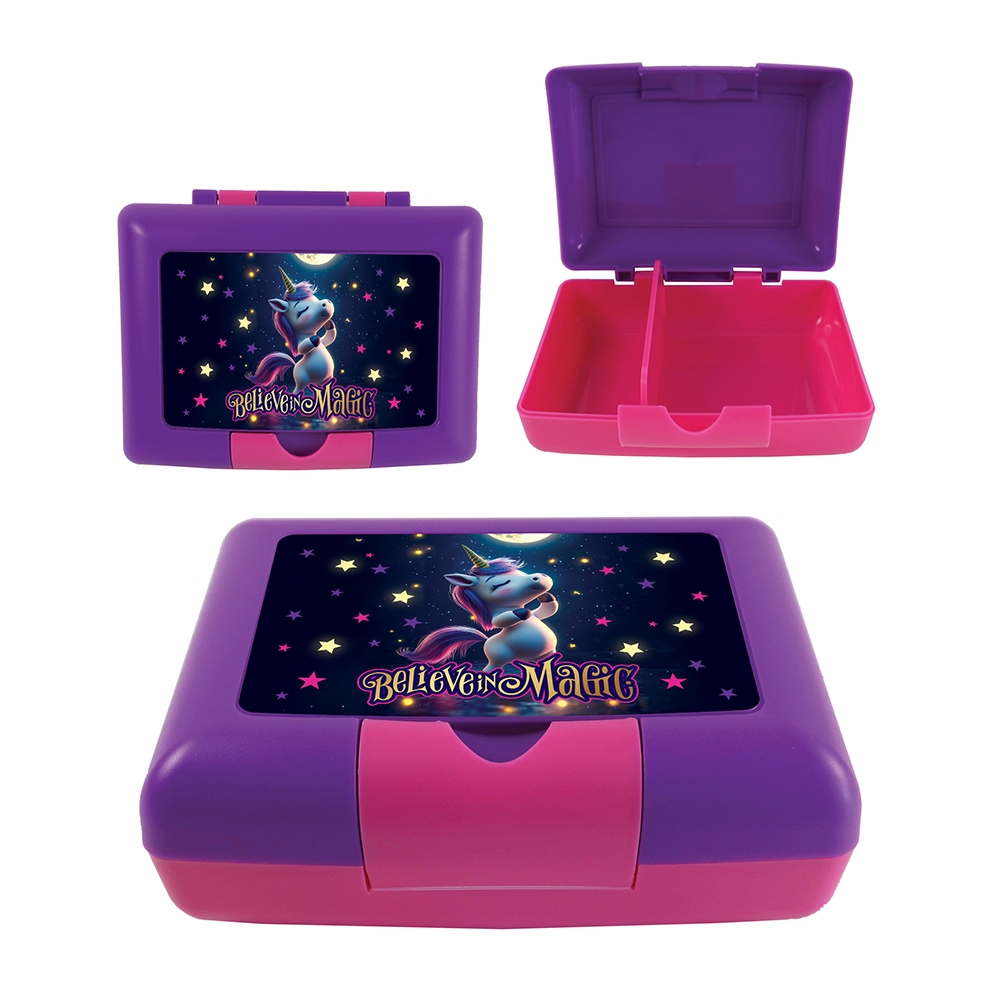 Cutie sandwich, compartimentata, 900 ml, 17.5x13x6 cm - S-COOL