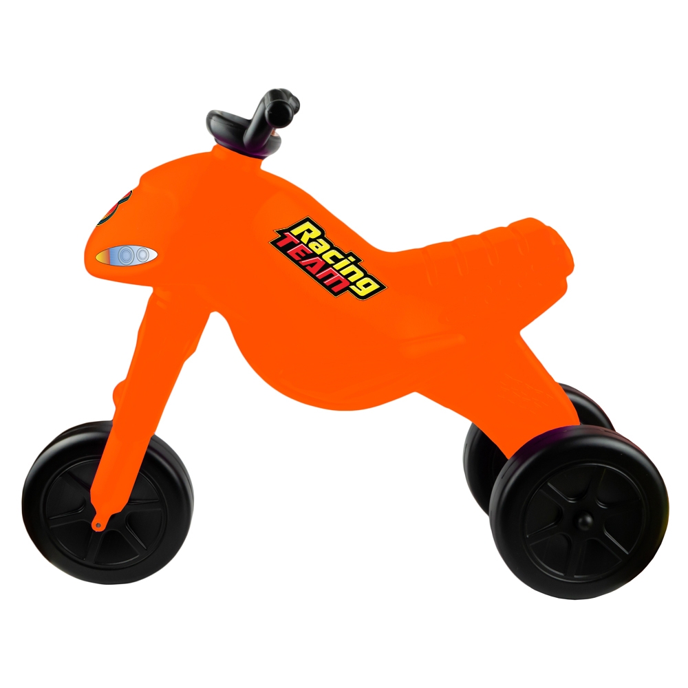 Motocicleta fara pedale, portocalie - ROBENTOYS - imagine 5