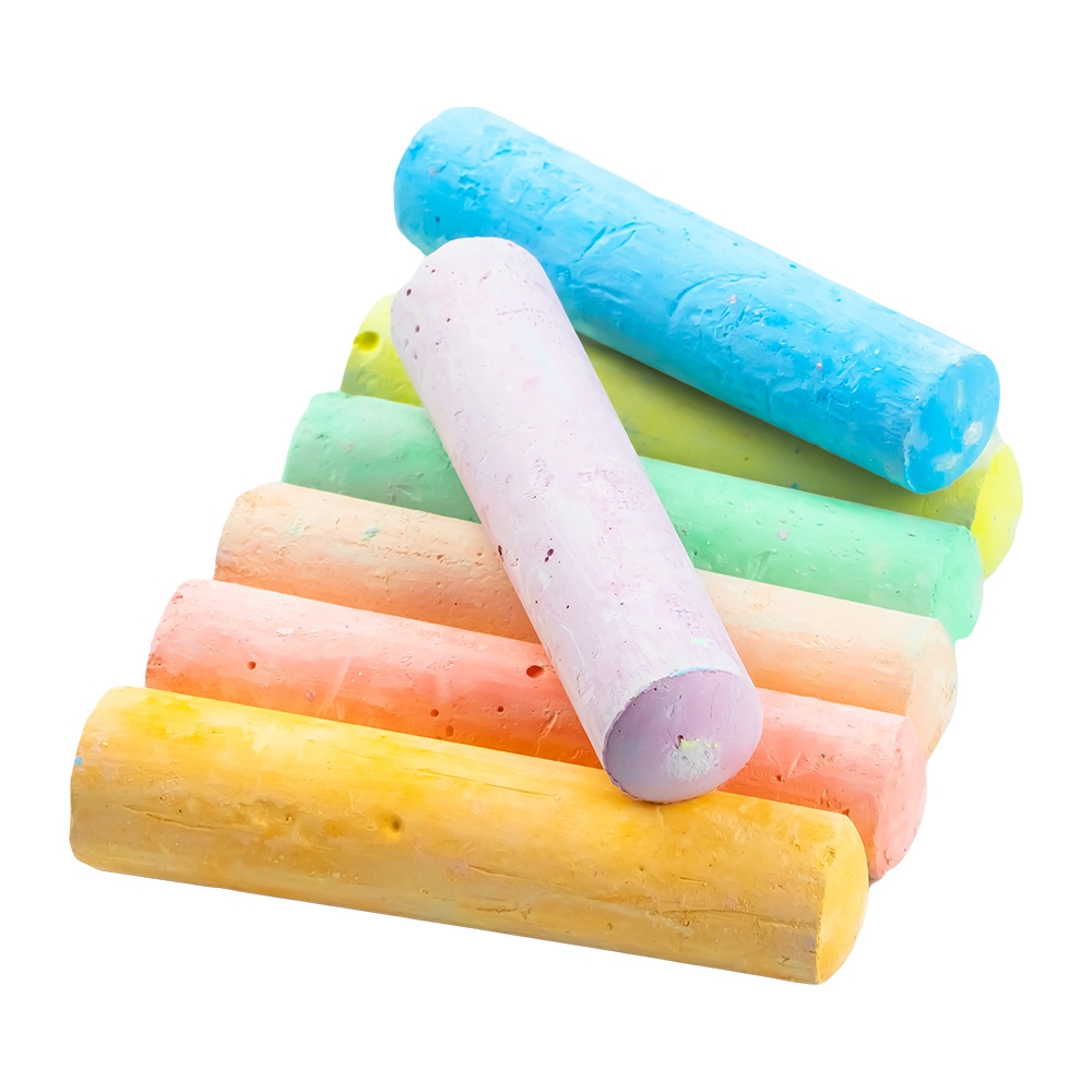 Creta JUMBO color, rotunda, 12 buc/set - NEBO - imagine 5
