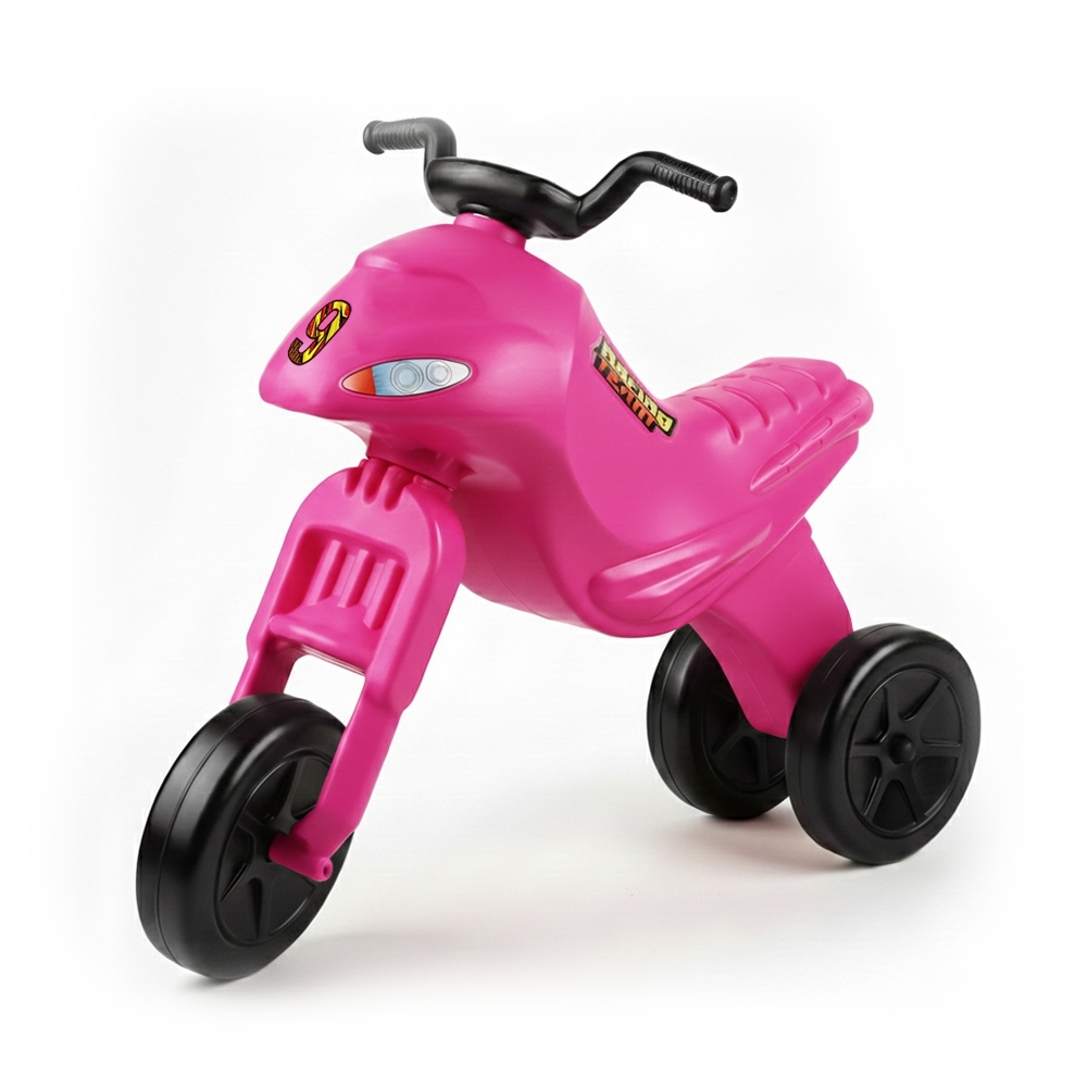 Motocicleta fara pedale, roz - ROBENTOYS