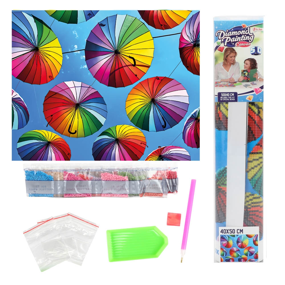 Set creatie cu diamante, 40x50 cm - Toi-Toys - imagine 6