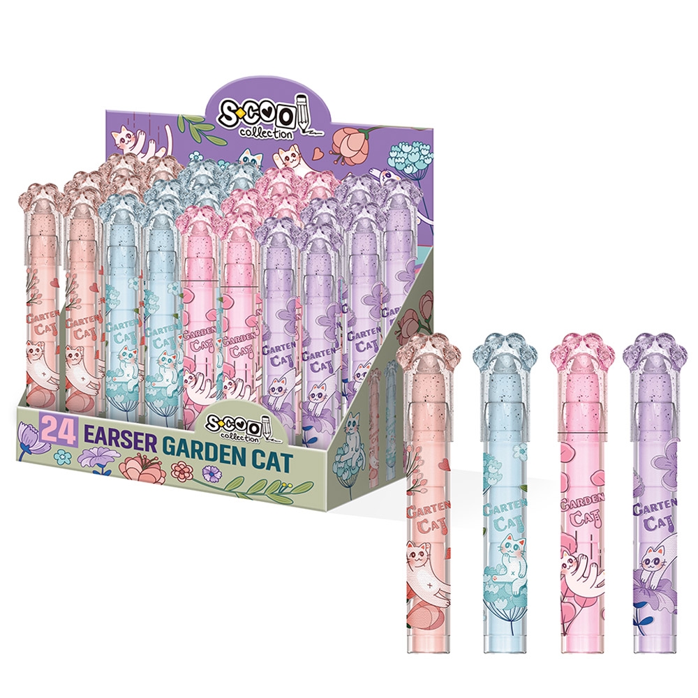 Radiera color, model Garden cat - S-COOL