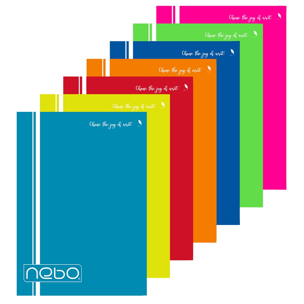 Caiet A4 80 file DR coperta PP - NEBO