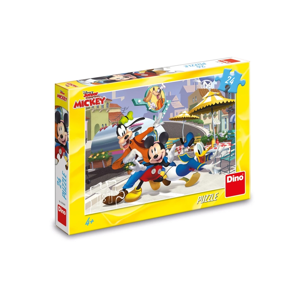 Puzzle 24 piese, Mickey si prietenii - DINO TOYS - imagine 4