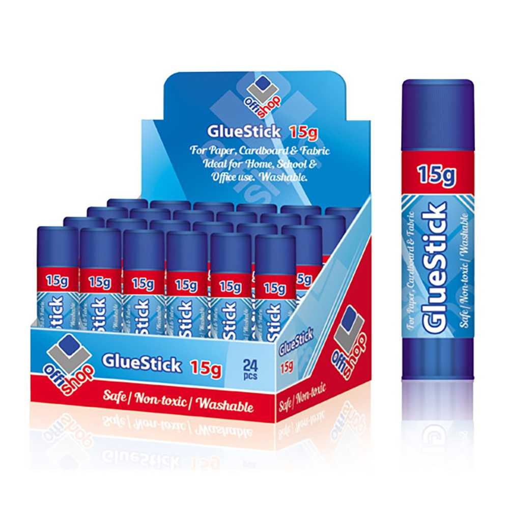 Lipici solid, PVP, 15g, 24 buc/cutie - OFFISHOP