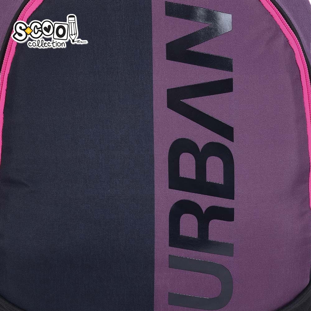 Ghiozdan anatomic light, URBAN, 41X28X17 cm, PINK - S-COOL - imagine 8