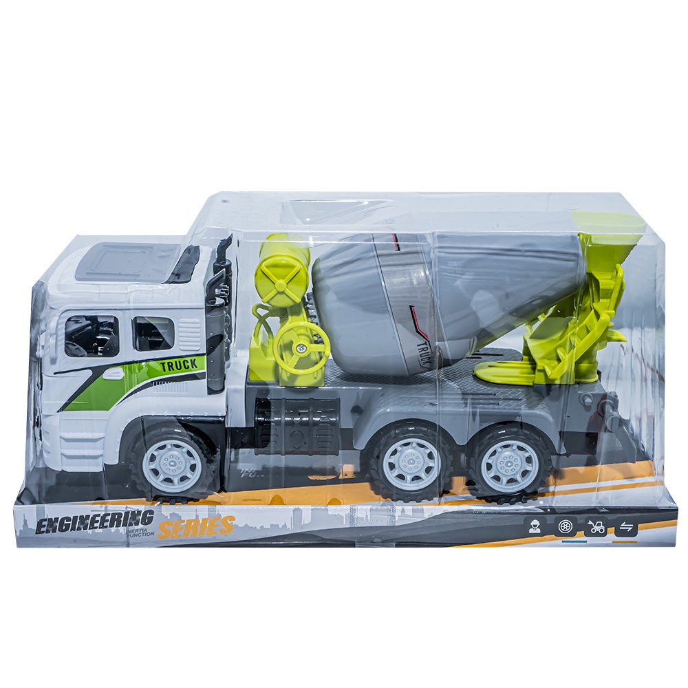 Camion - Betoniera, cu frictiune, 29x9x12.5 cm - imagine 5