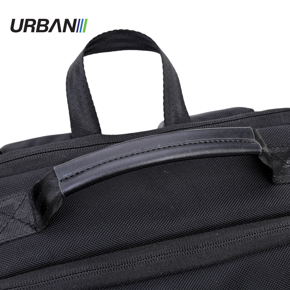 Ghiozdan compartiment laptop, URBAN BLACK, 43x29x12 cm - OFFISHOP - imagine 8