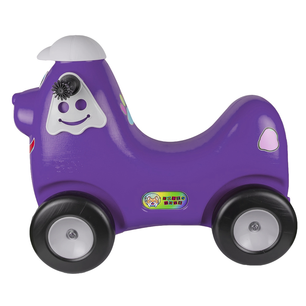 Catel cu roti, mov - ROBENTOYS - imagine 3
