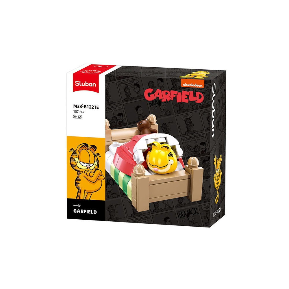 Set de constructie, 6 modele/display, Garfield - Sluban - imagine 9