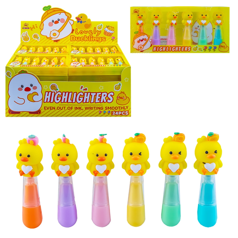 Text marker, 6 culori/set, Puisor