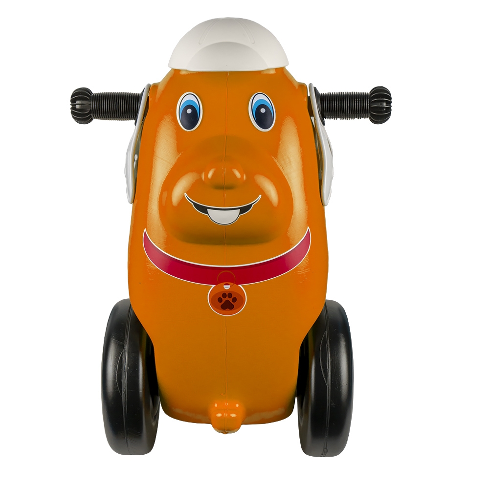 Catel balansoar 2 in 1, portocaliu - ROBENTOYS - imagine 8