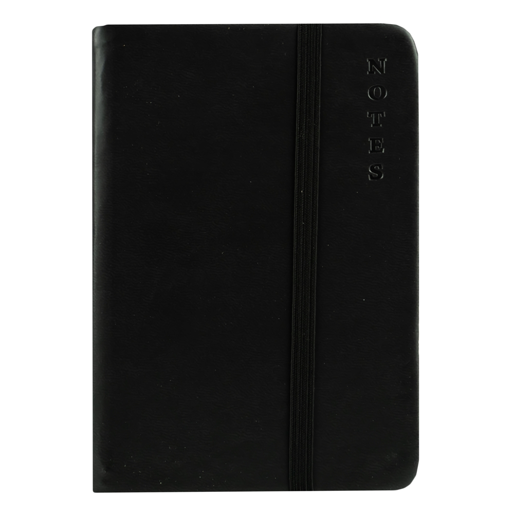 Notes A6 PU, cu elastic, 80 file, Diverse culori - imagine 3