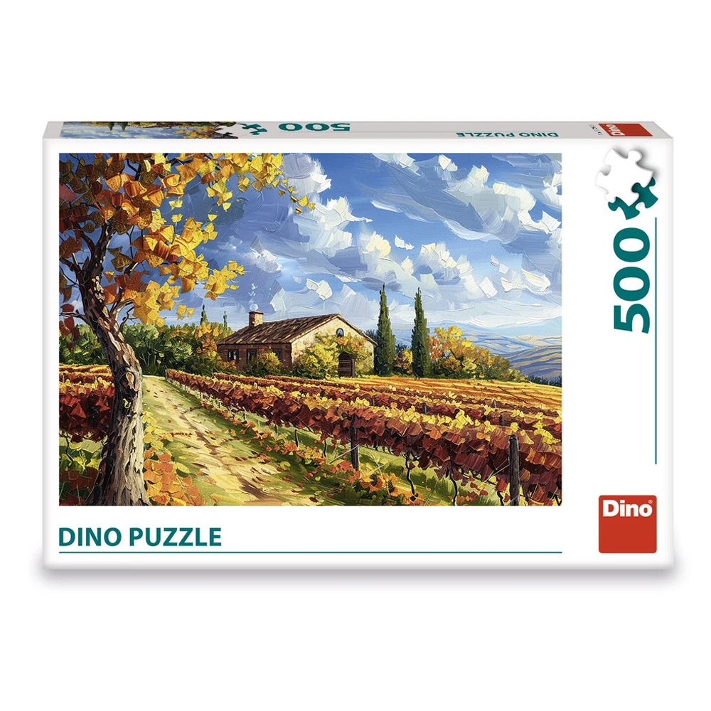 Puzzle 500 piese, Podgorie - DINO TOYS - imagine 4