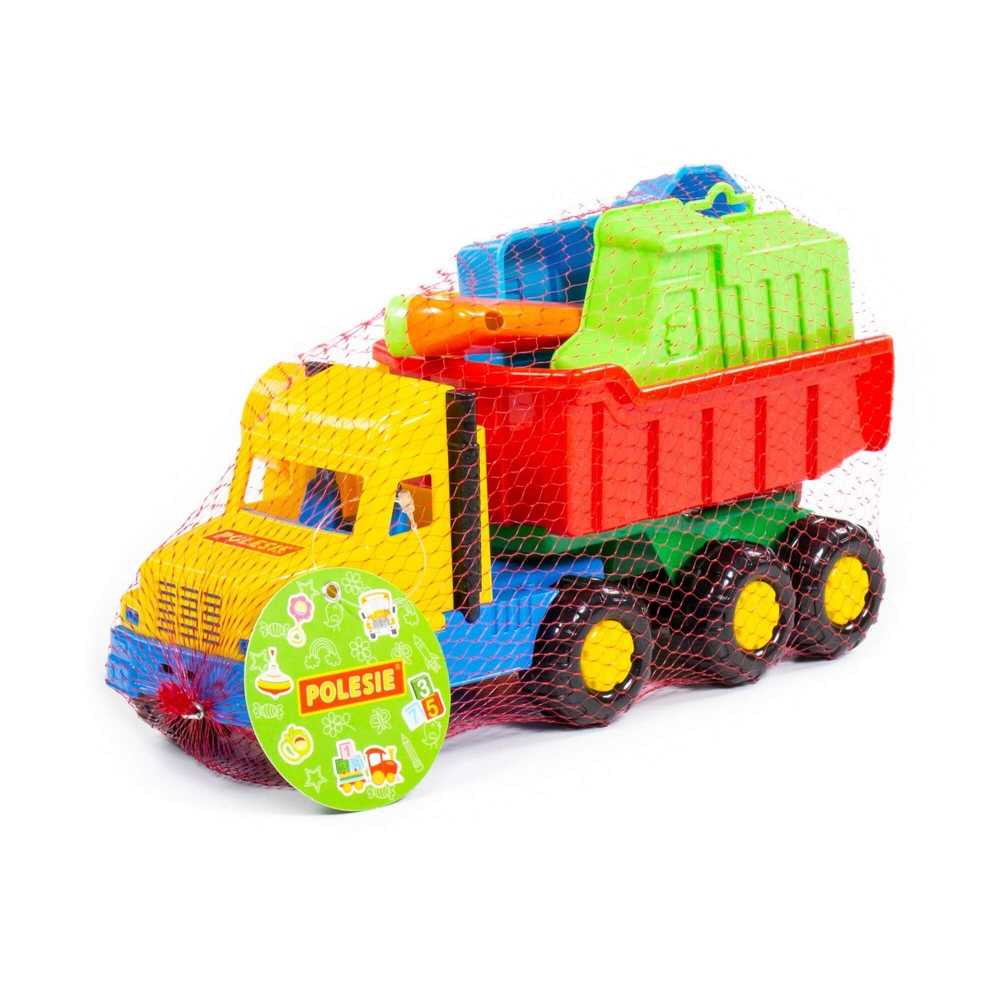 Camion Favorite + accesorii nisip, 30x16x16.5 cm - Polesie - imagine 11