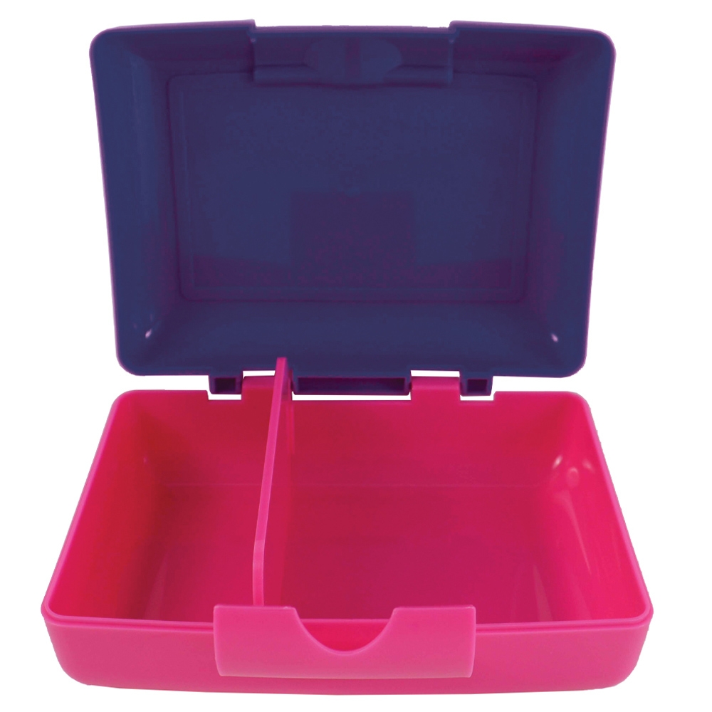 Cutie sandwich, compartimentata, 900ml, THINK PINK, 17.5x13x6 cm - S-COOL - imagine 3