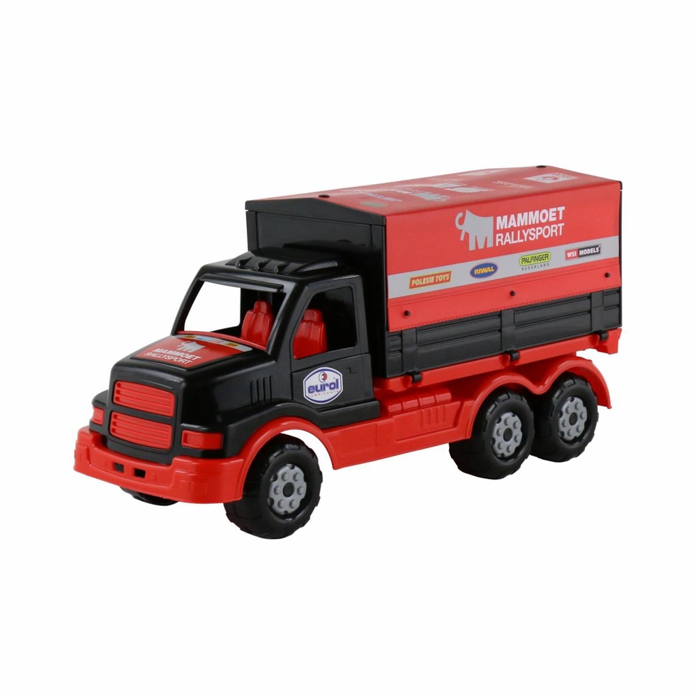Camion cu prelata - Mammoet, 44x16x22 cm, Polesie - imagine 3