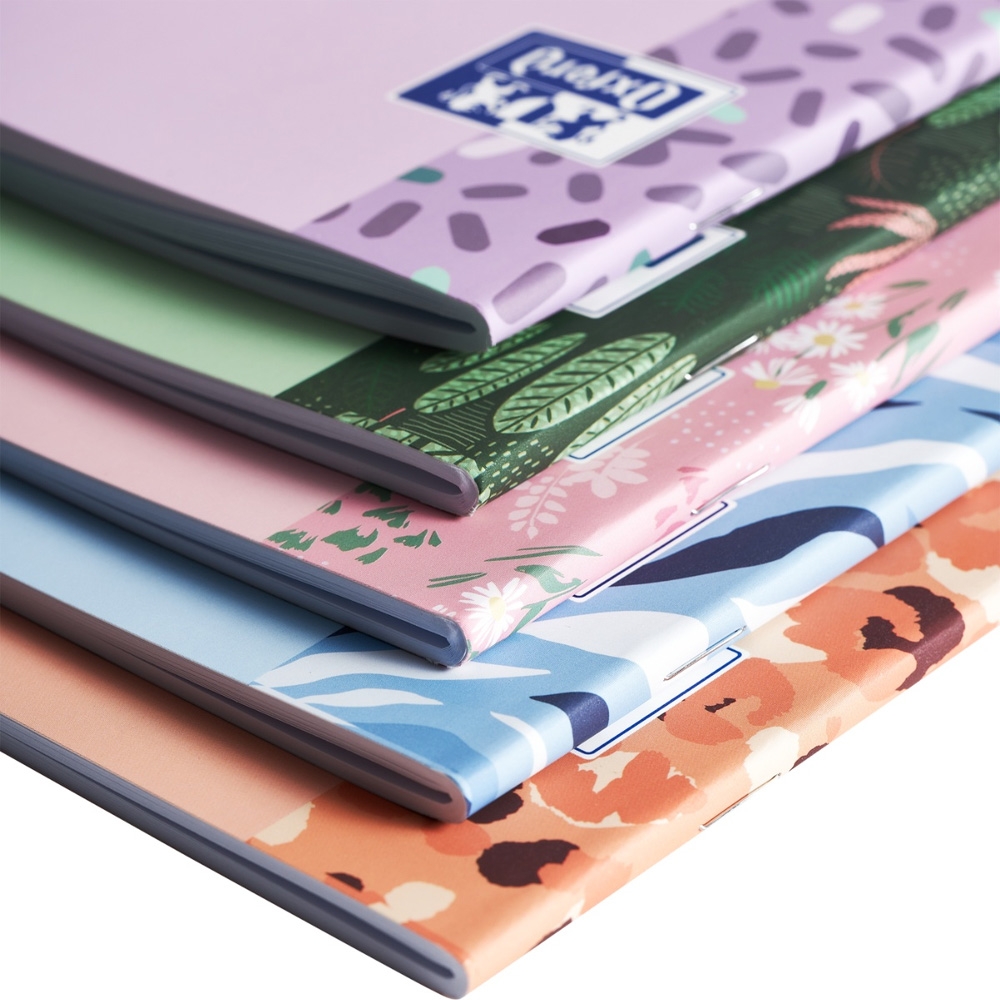 Caiet Oxford A5, 24 file, TIP II, 80G, Optik, coperta plastic - imagine 6