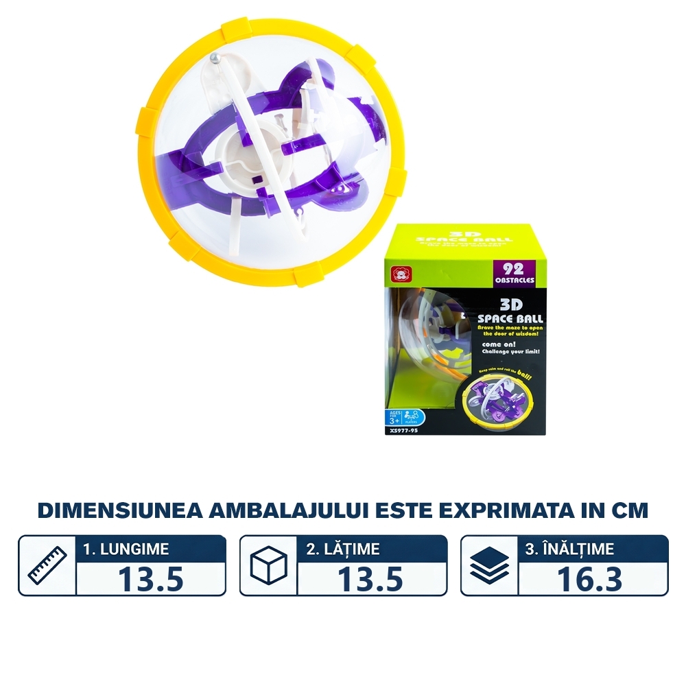 Sfera educativa, labirint 3D - imagine 2