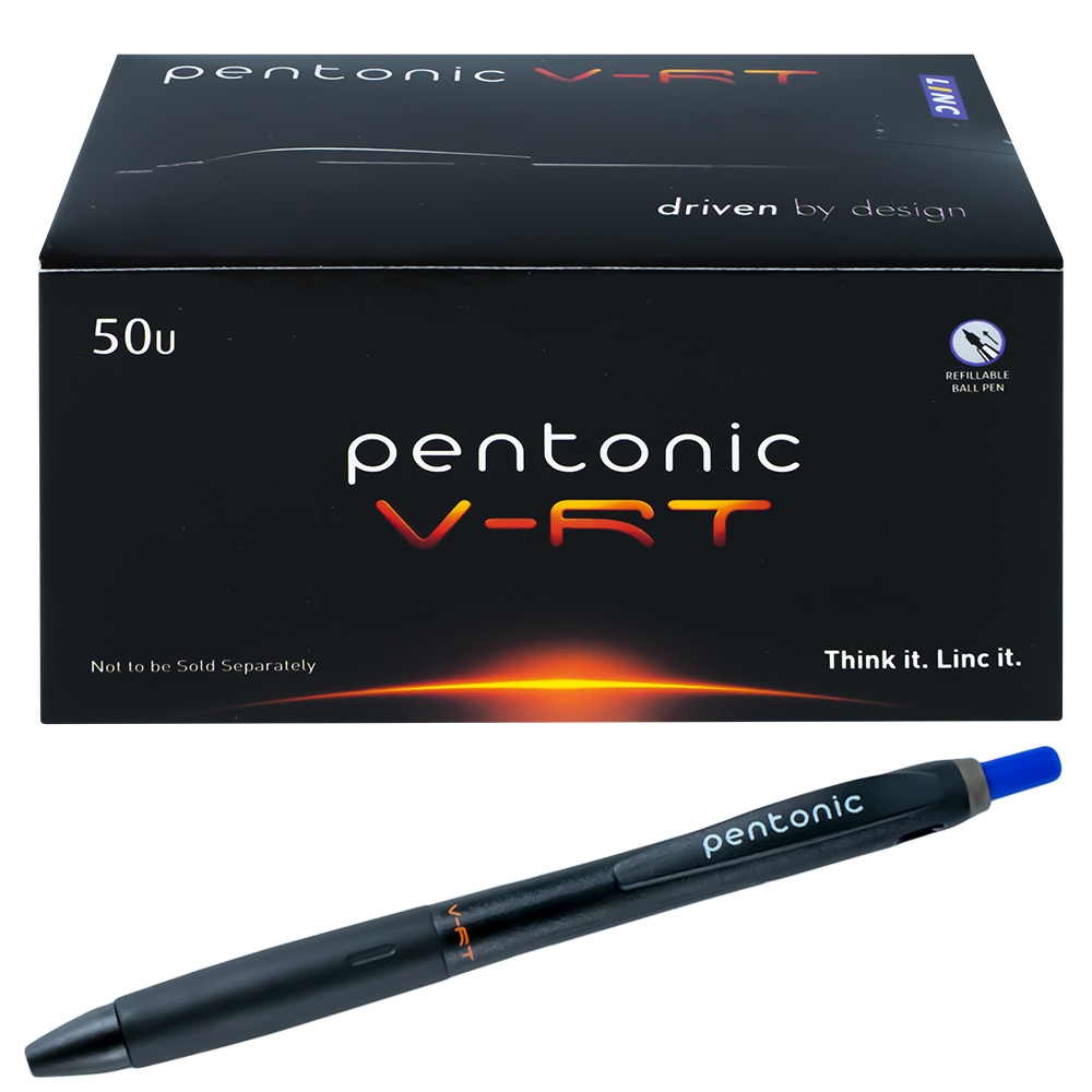 Pix Pentonic B-RT, mina albastra, 0.7 mm- LINC - imagine 2