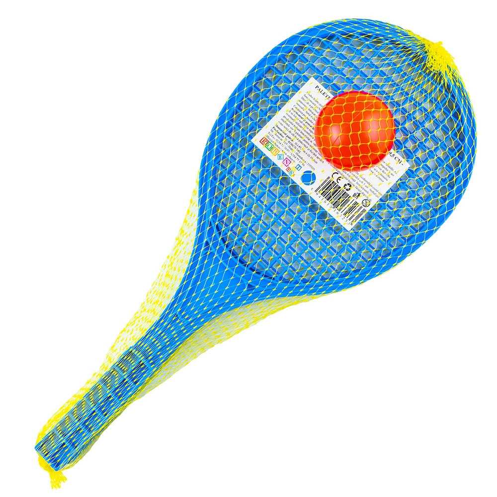 Palete Beach Ball, 2/set + minge, albastre, 43.5x19.5 cm - ROBENTOYS - imagine 4