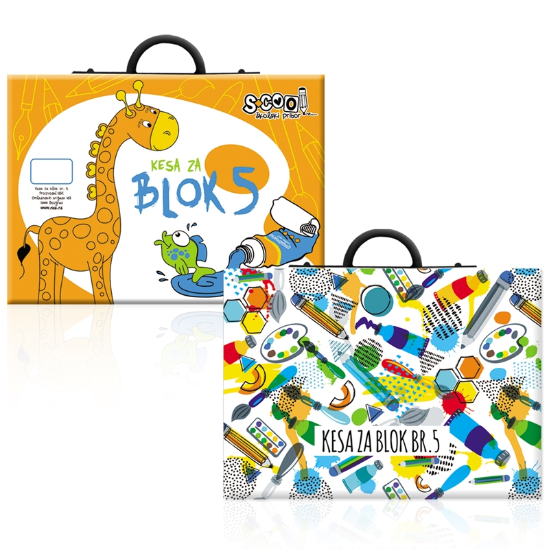 Mapa pentru bloc desen, 45x35 cm - S-COOL