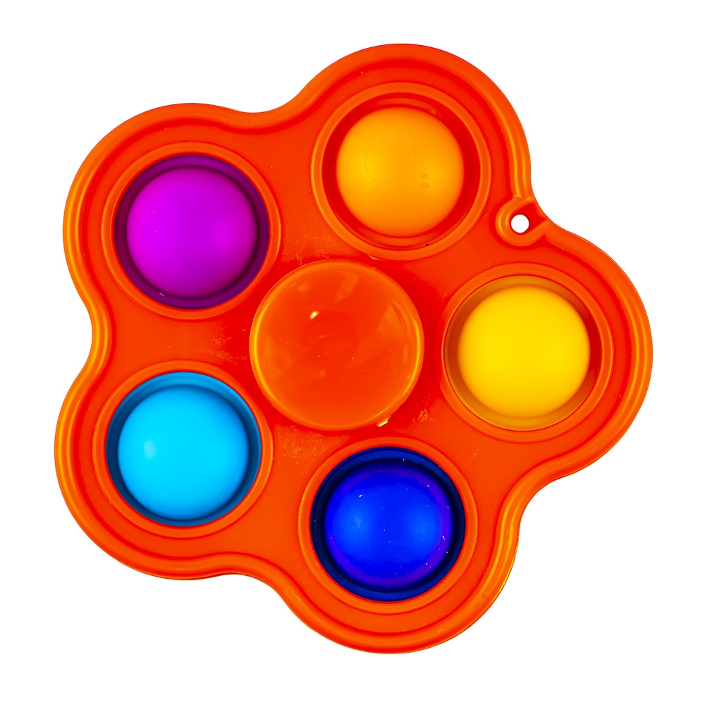 Jucarie senzoriala, antistres, tip spinner, 8x8x1 cm - imagine 5