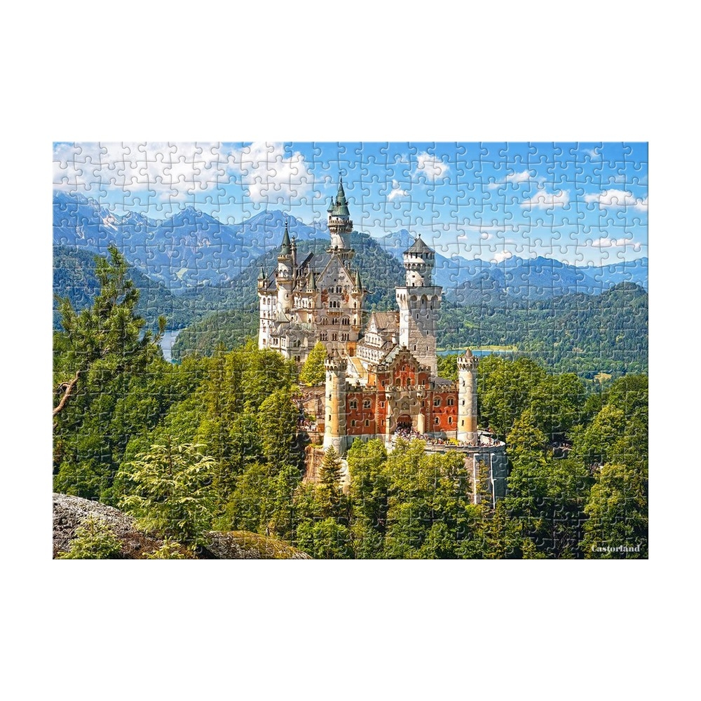 Puzzle 500 piese, Castelul Neuschwanstein - Castorland - imagine 2