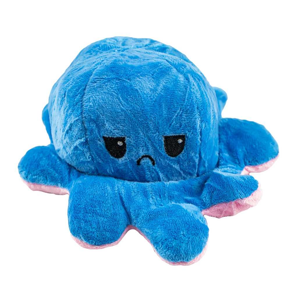 Jucarie reversibila din plus, Caracatita, 20 cm - imagine 20