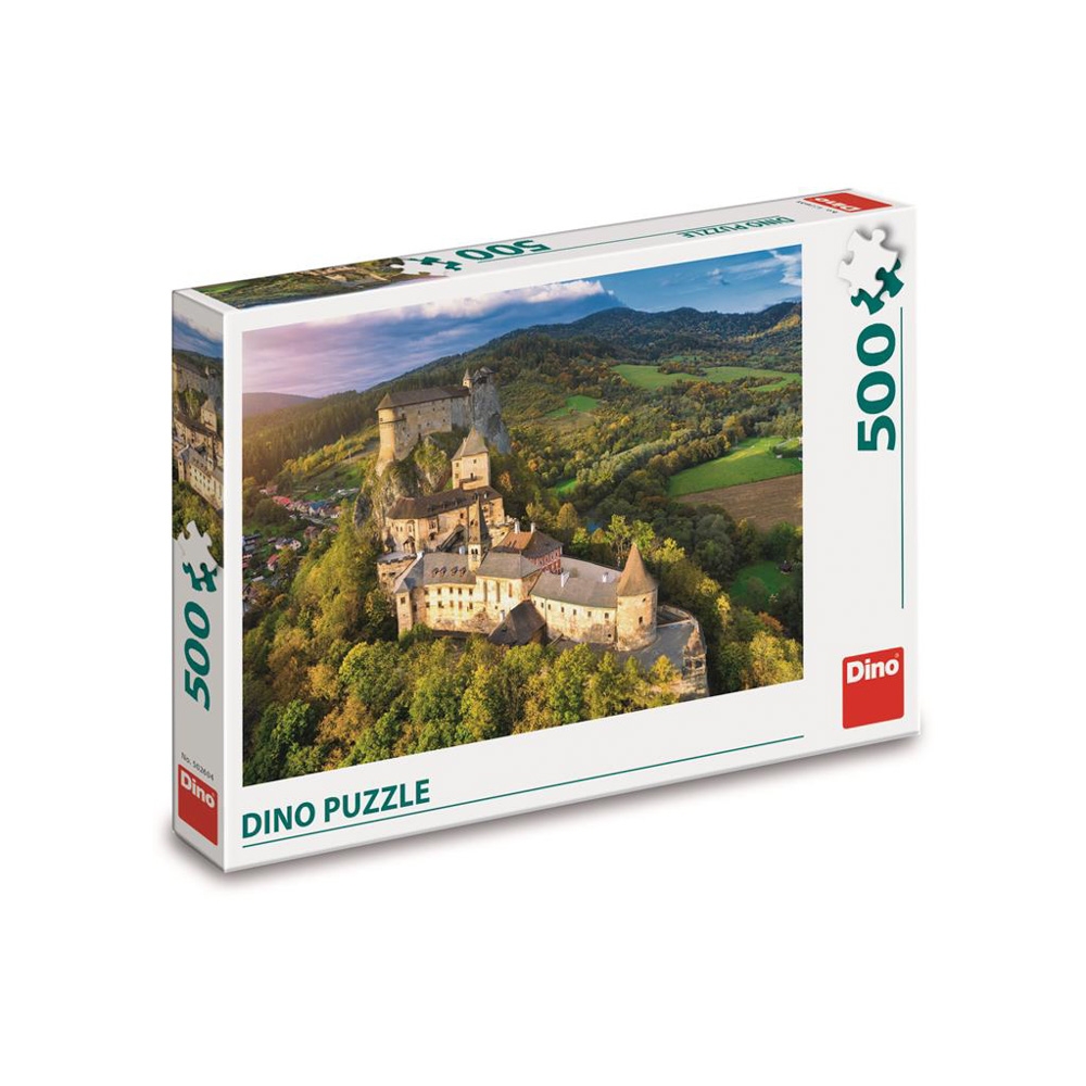 Puzzle 500 piese, Castelul Orava - DINO TOYS - imagine 4
