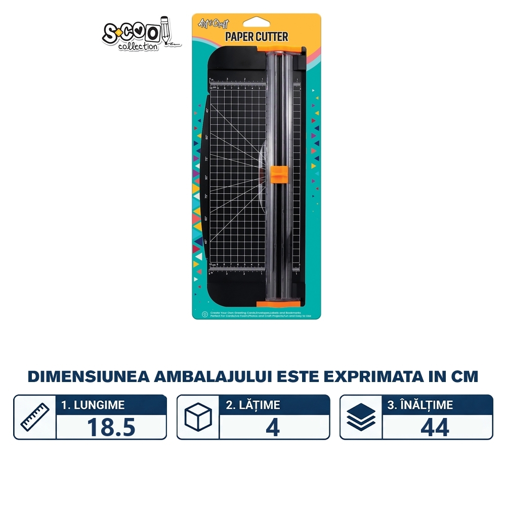 Trimmer hartie, 10x30.5 cm - S-COOL - imagine 2