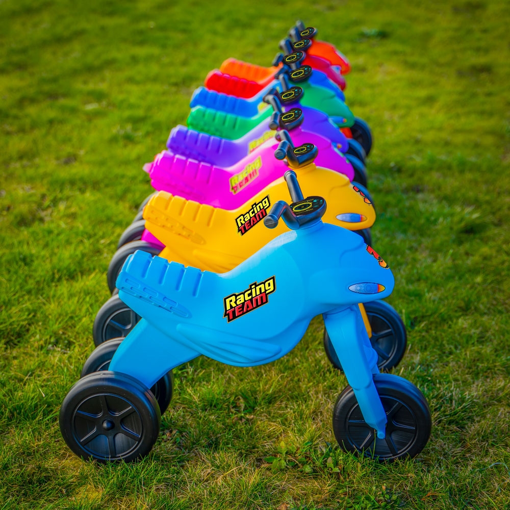 Motocicleta fara pedale, roz - ROBENTOYS - imagine 8