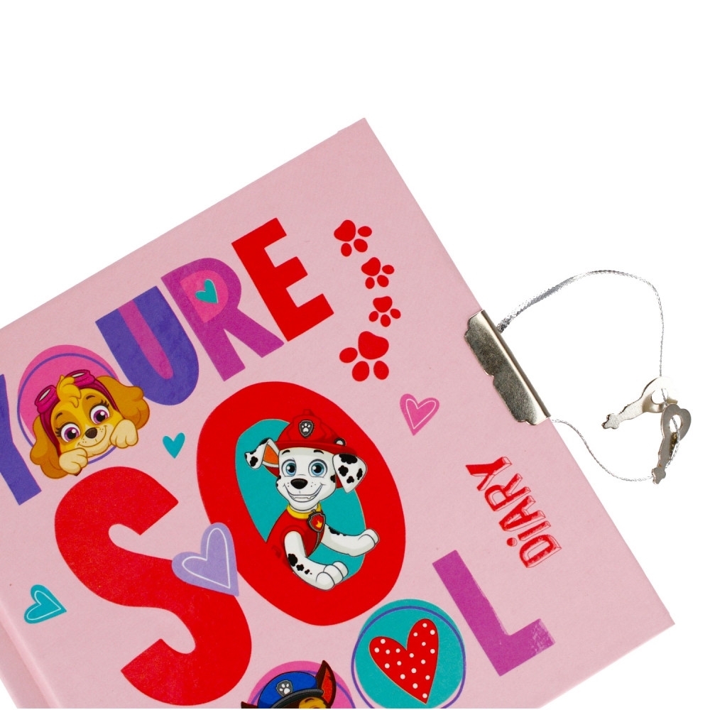 Jurnal cu lacat Paw Patrol, 13.5x13.5 cm - STARPAK - imagine 4