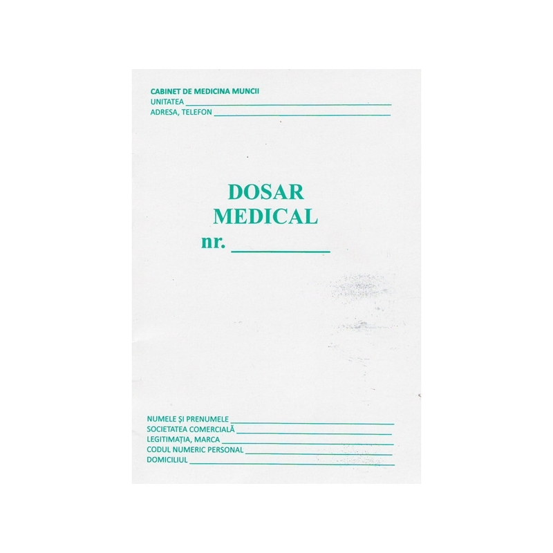 Dosar medical A5