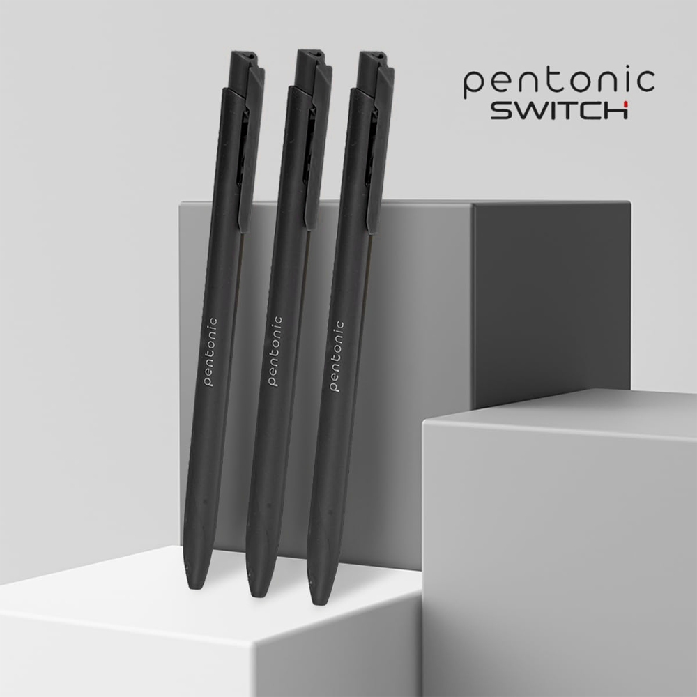 Pix Pentonic Switch, mina neagra, 0.7 mm - LINC - imagine 6