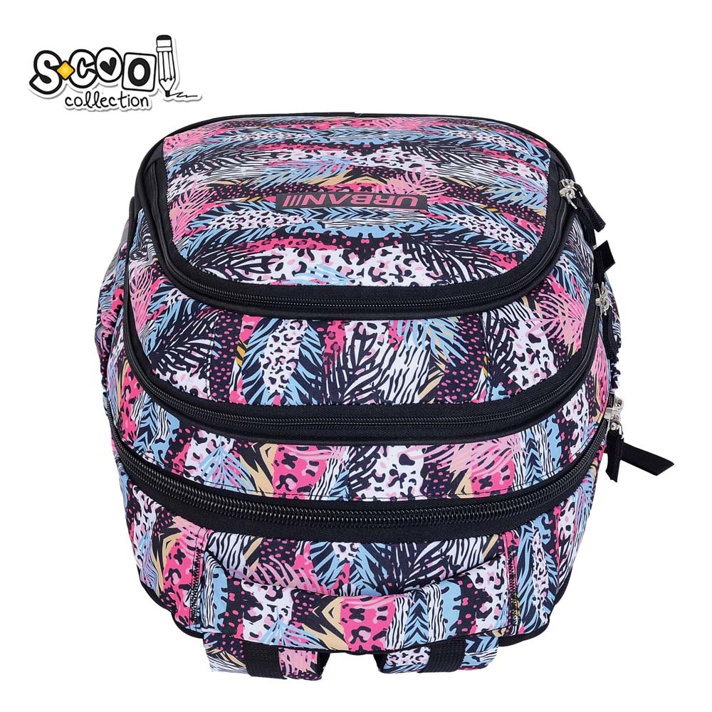 Ghiozdan anatomic light, URBAN, 41x28x17 cm, PATTERN - S-COOL - imagine 6