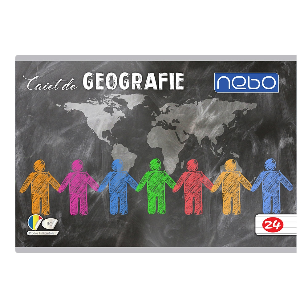 Caiet geografie 24 file - NEBO - imagine 4
