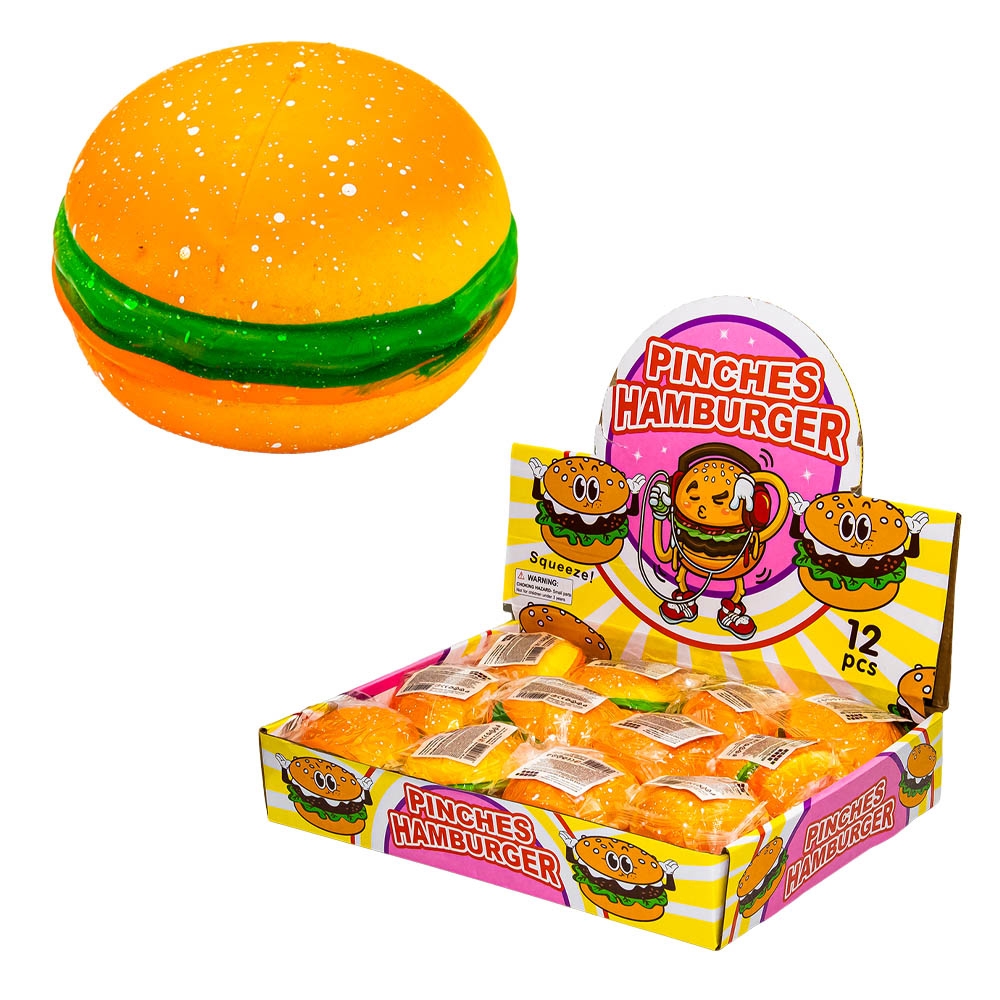 Jucarie antistres Squishy, Burger
