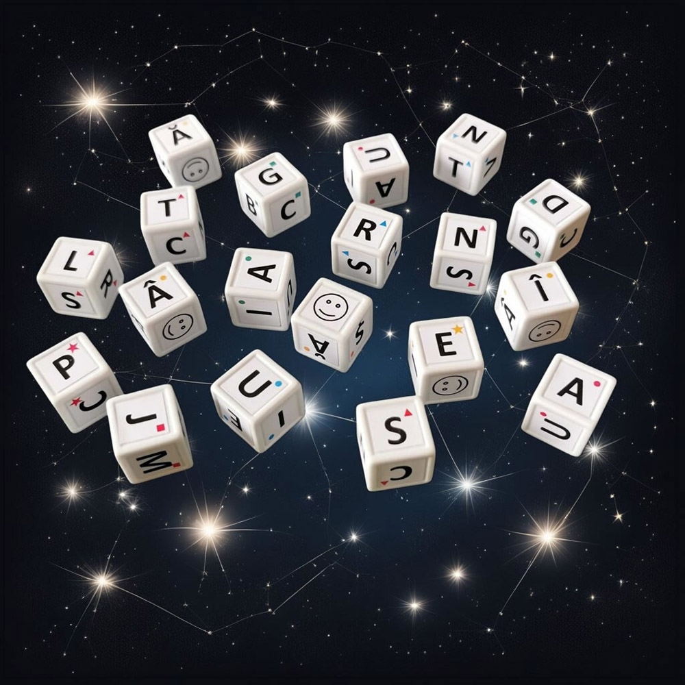 Joc educativ cu zaruri, Zalfabet - imagine 3
