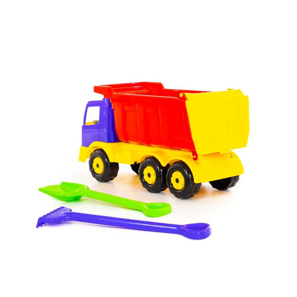 Camion+lopata si grebla - Premium, 67x26x36 cm, Wader - imagine 3