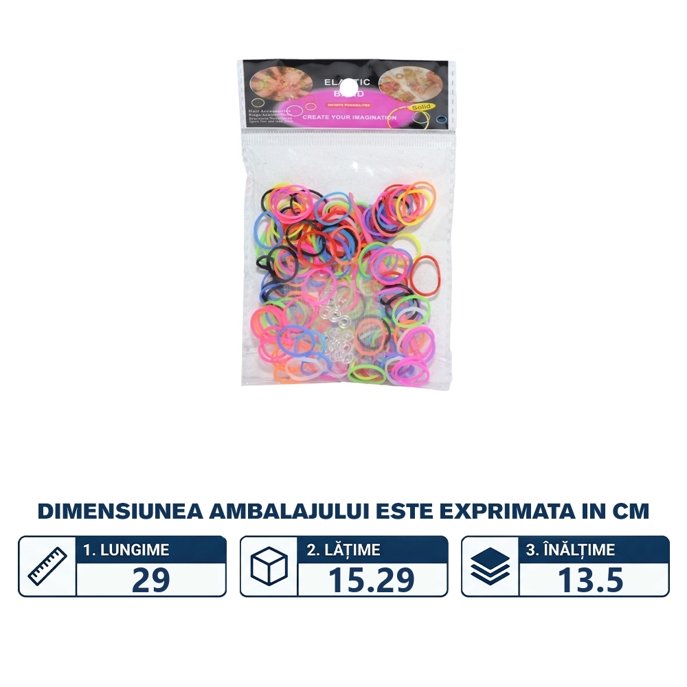 Elastice, 200 buc/punga - imagine 2