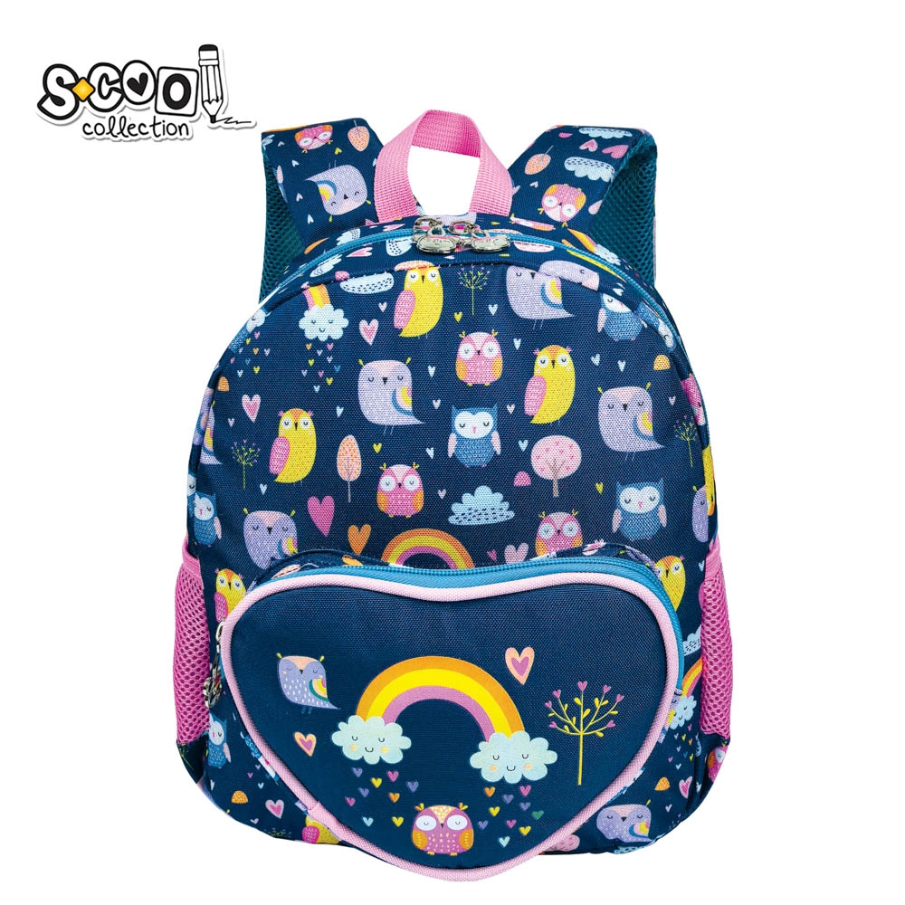 Ghiozdan gradinita, 30x24x9 cm, OWLS - S-COOL