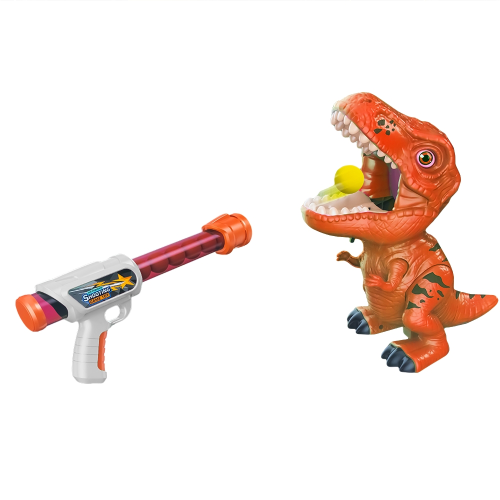 Pistol cu bile + tinta dinozaur - imagine 2